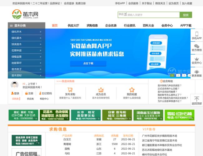 中国苗木网