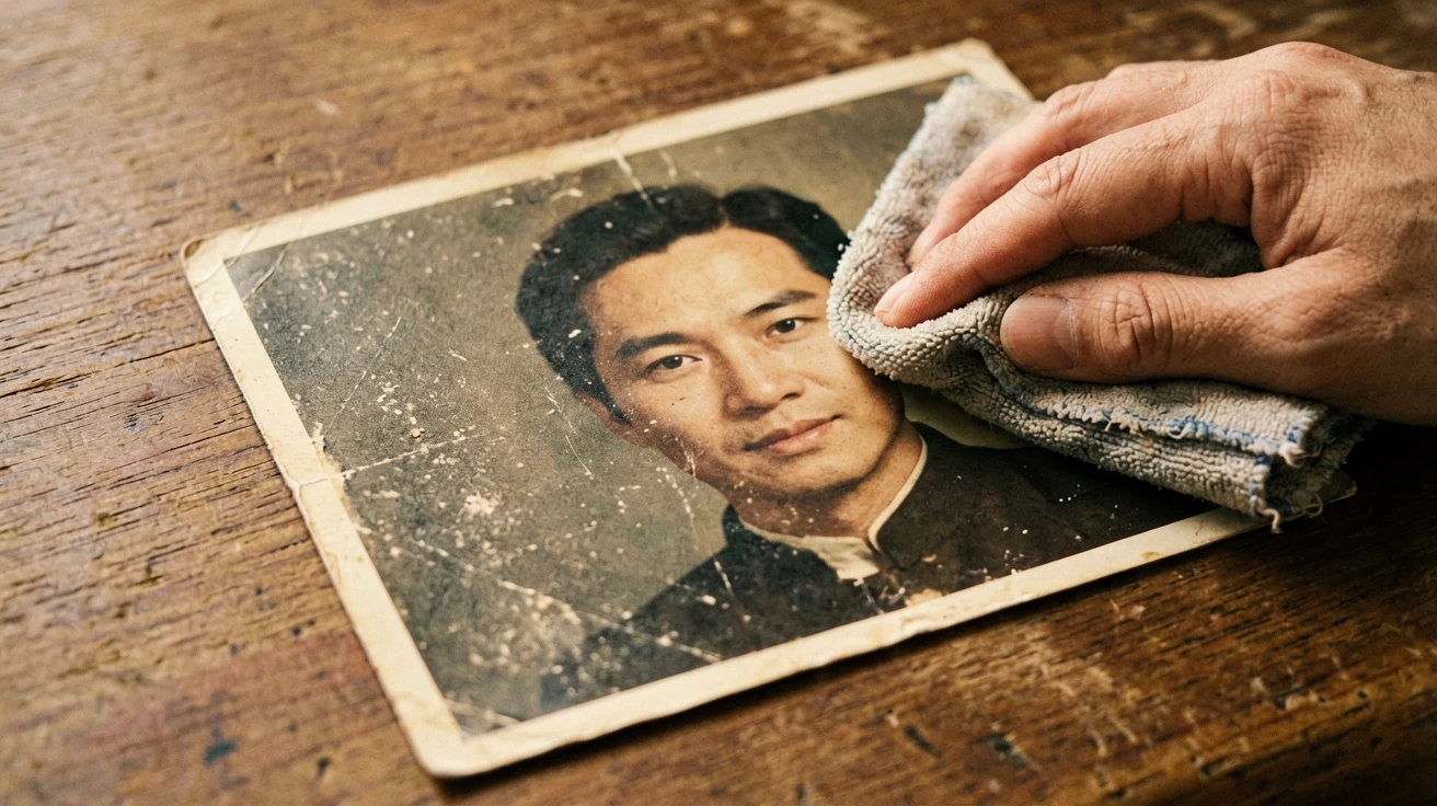 老照片超分为什么要先去噪再放大?