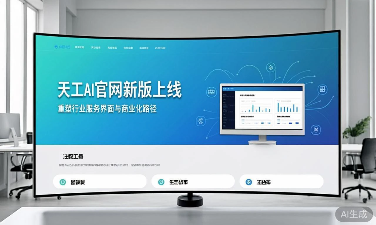 天工ai官网新版上线：重塑行业服务界面与商业化路径