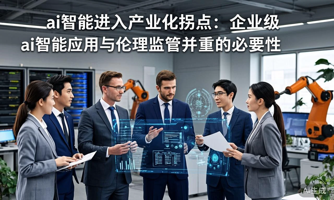 ai智能进入产业化拐点：企业级ai智能应用与伦理监管并重的必要性
