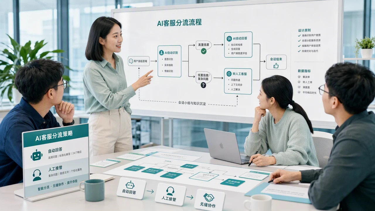 AI客服升级前先看什么：哪些问题适合自动回答，哪些必须转人工