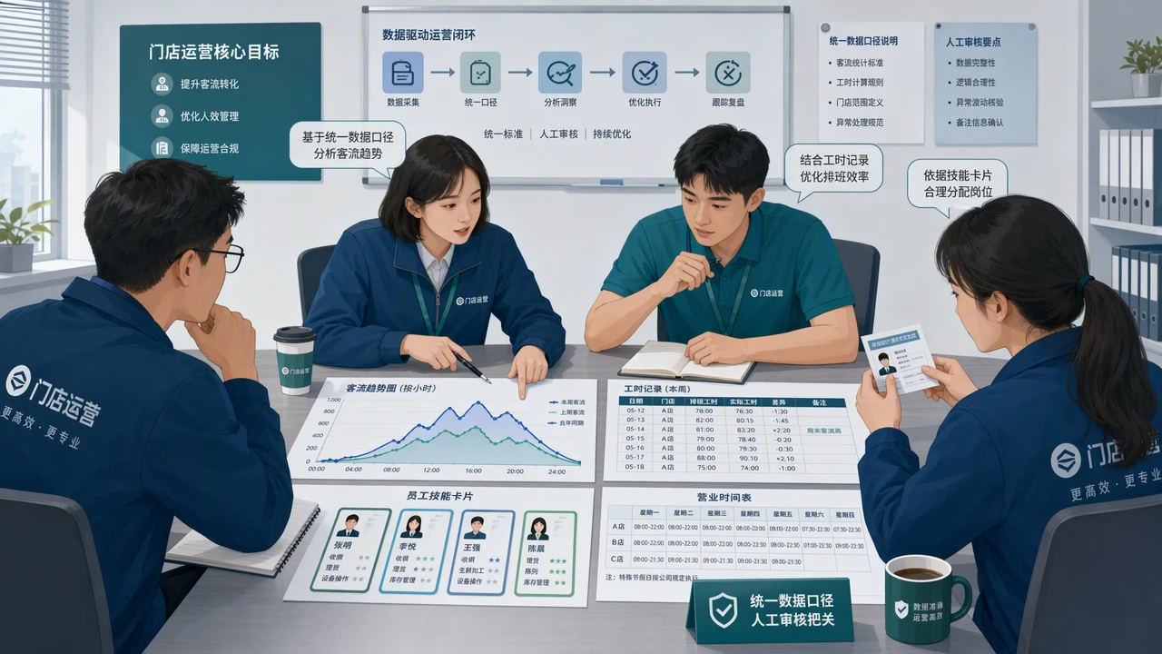 零售门店引入AI排班,为什么先要统一工时与客流数据口径 1787051871-wf_img6a843f5f3f9074.59940439.webp