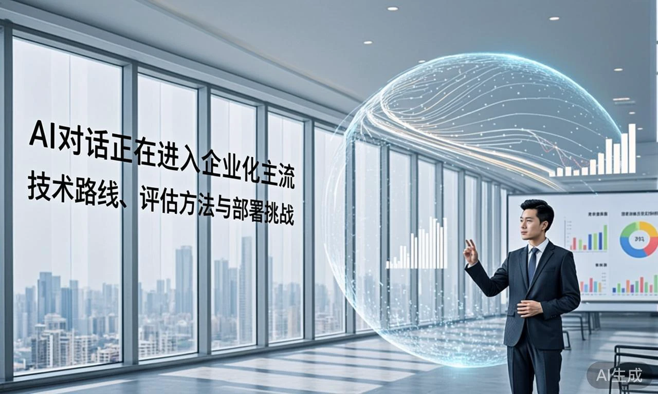 ai对话正在进入企业化主流:技术路线、评估方法与部署挑战